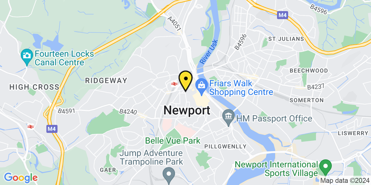 Map of Newport North Street 2