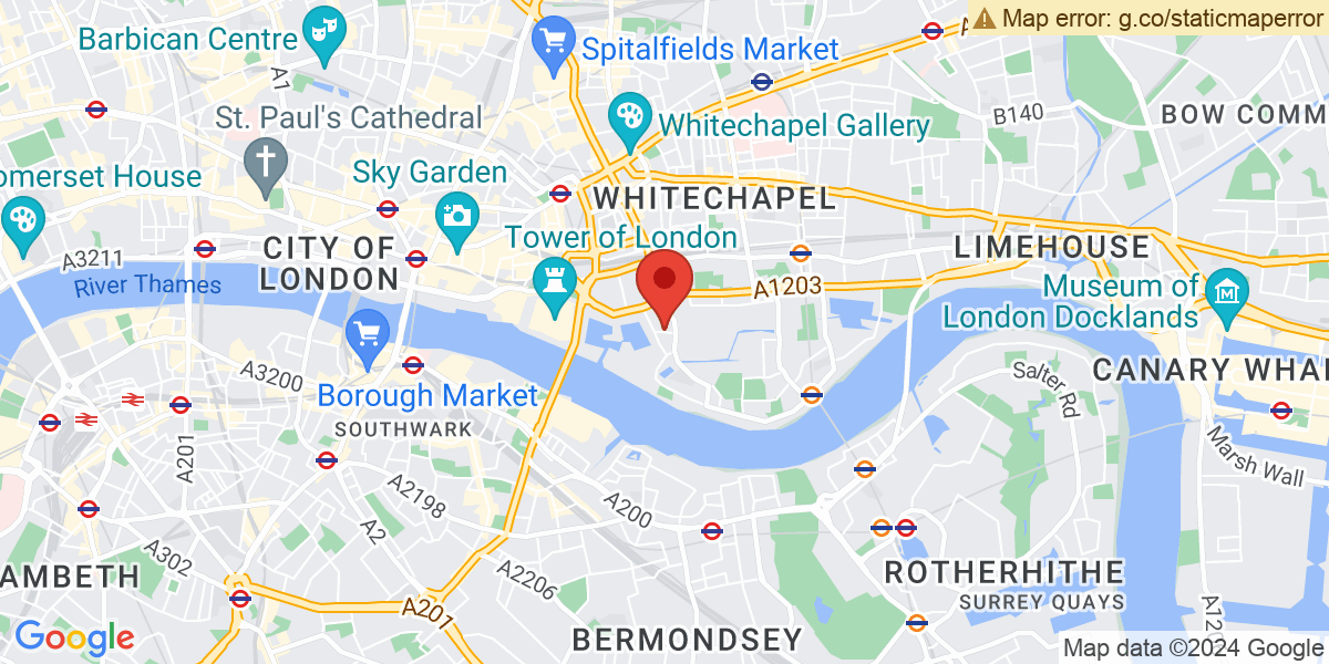 Map of London Thomas More Square