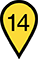Location icon 14