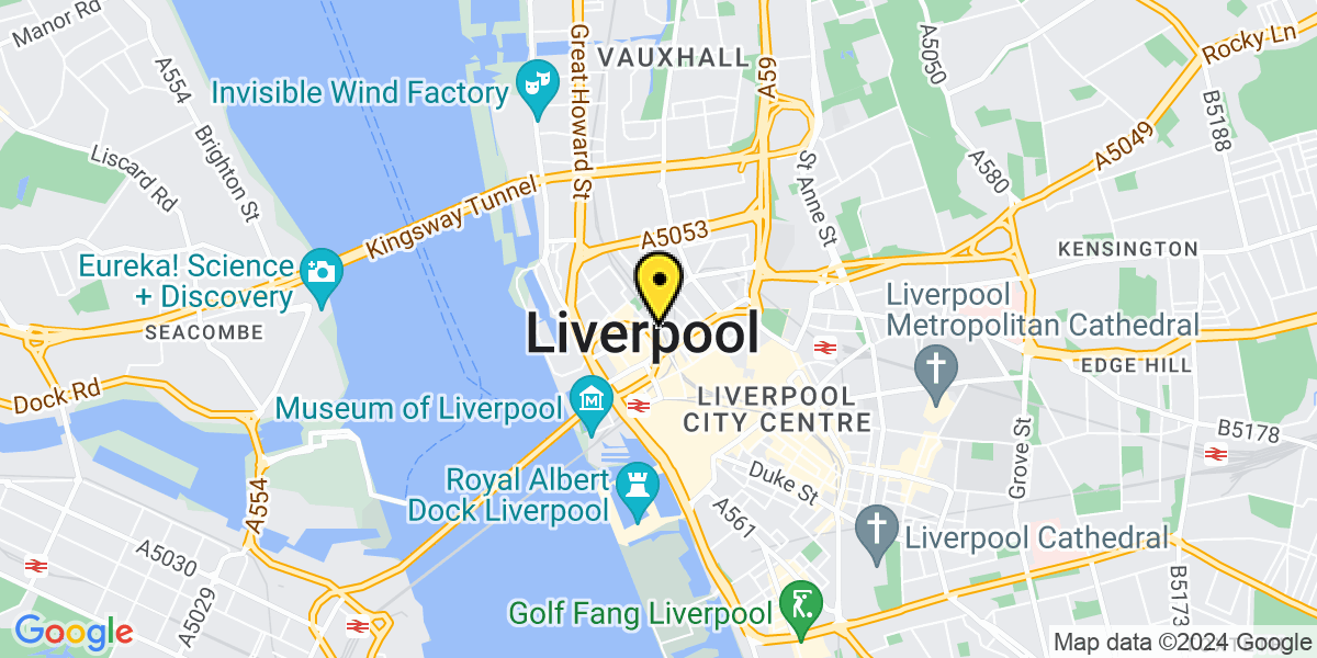 Map of Liverpool Tempest Hey