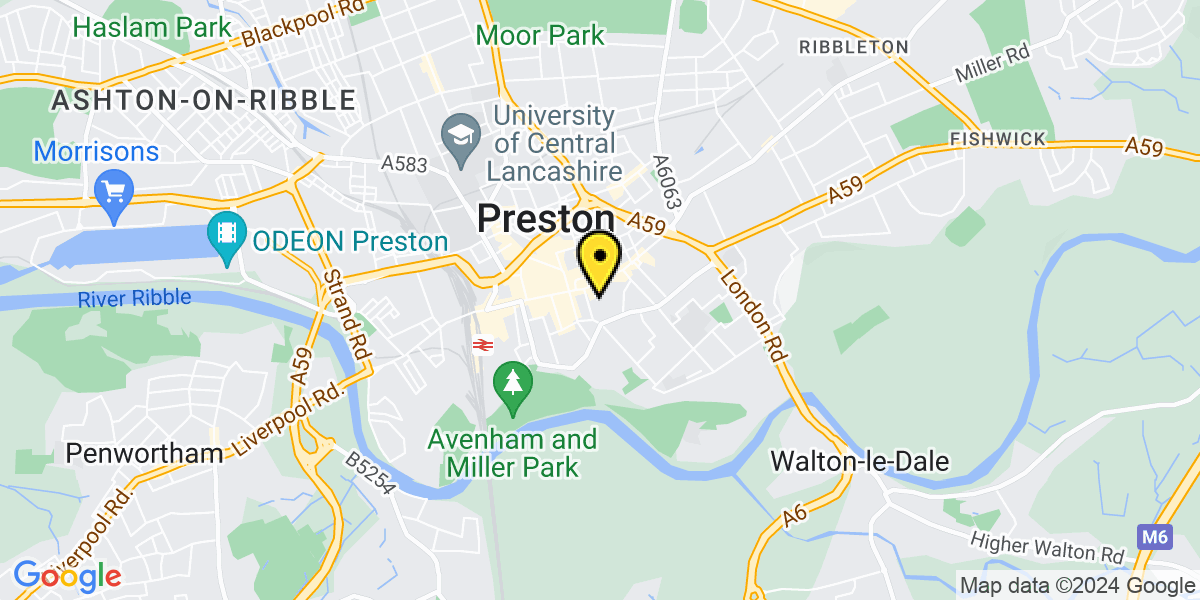 Map of Preston Boltons Court