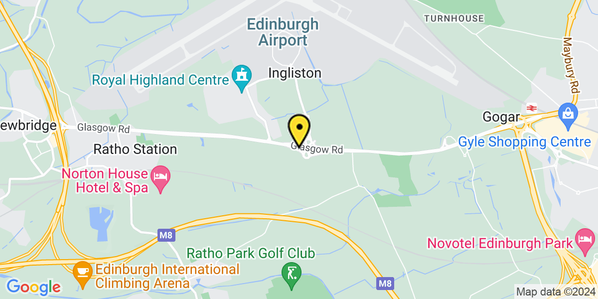 Map of Edinburgh PremiAir Parking