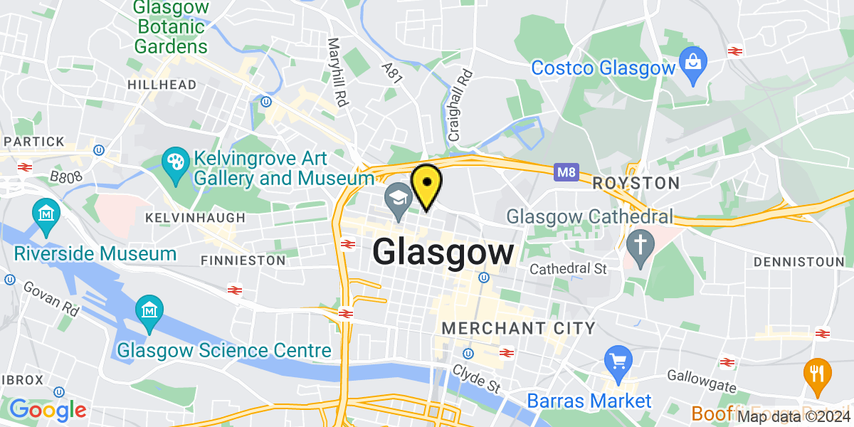 Map of Glasgow Hill Street 2