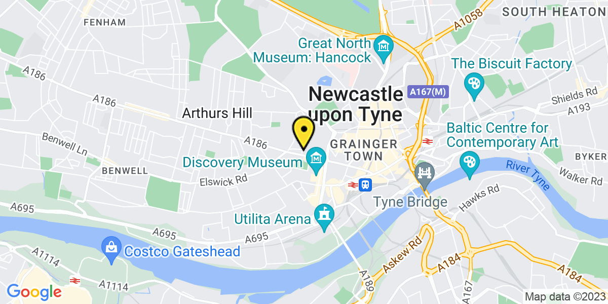 Map of Newcastle Cross Villas