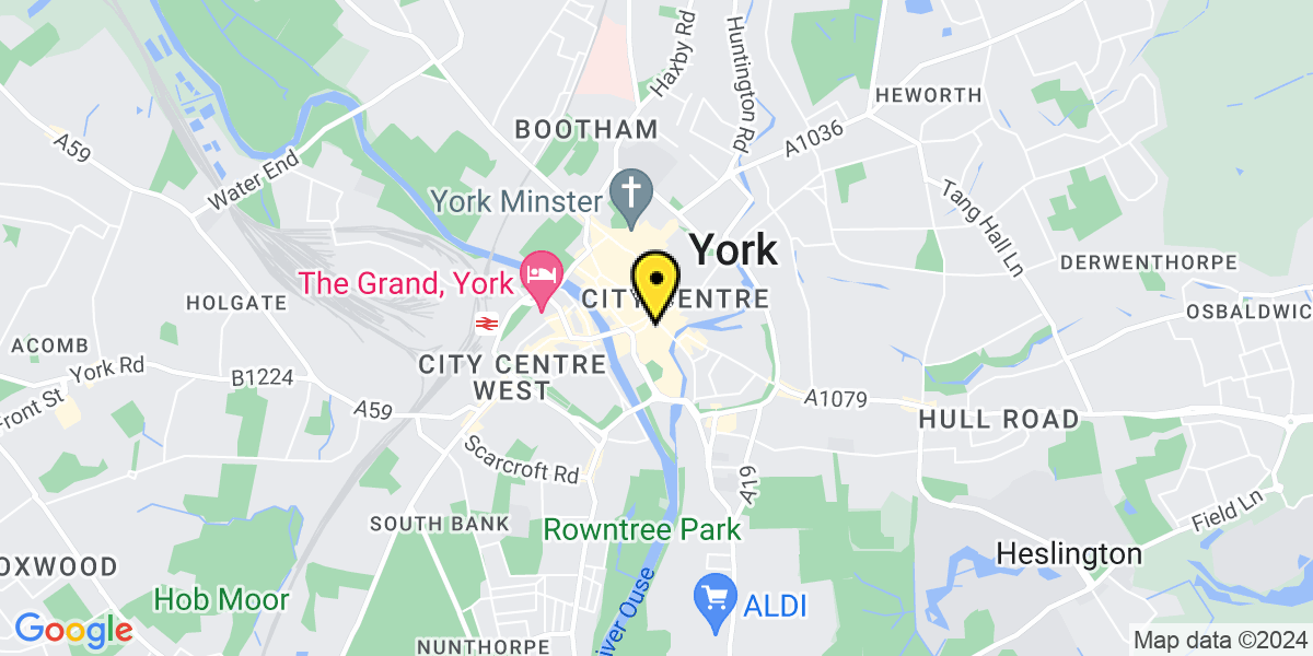 Map of York Piccadilly