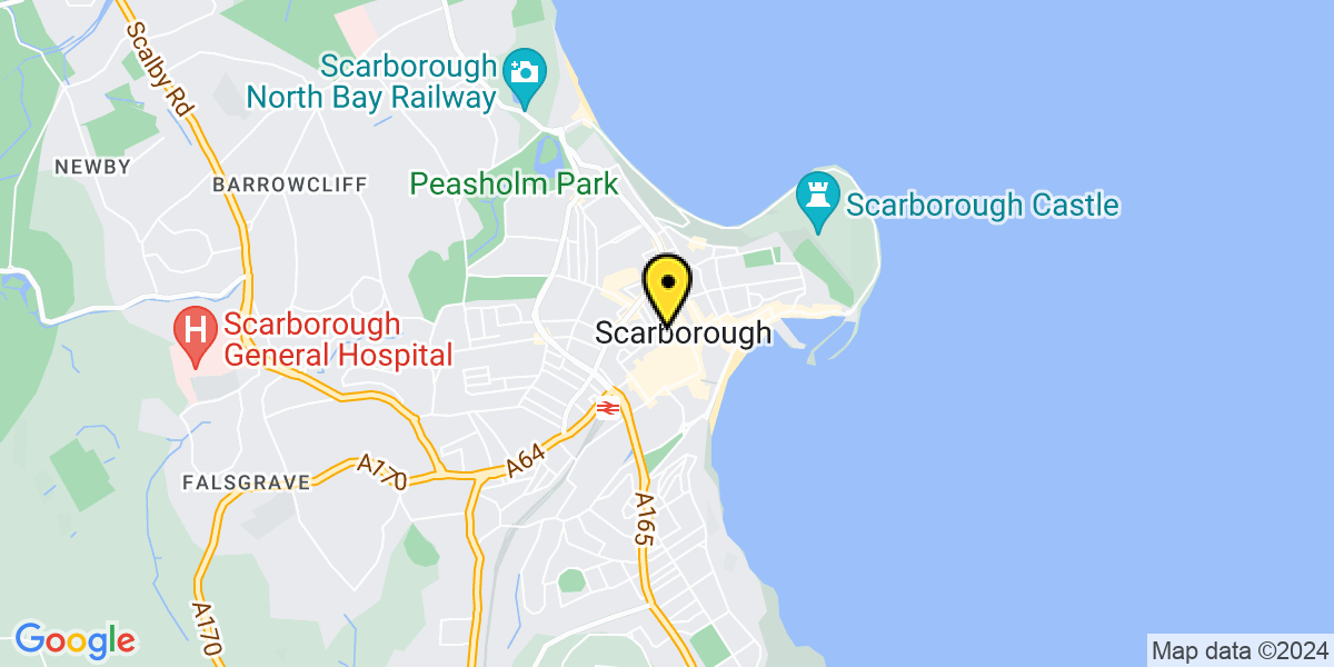 Map of Scarborough Balmoral