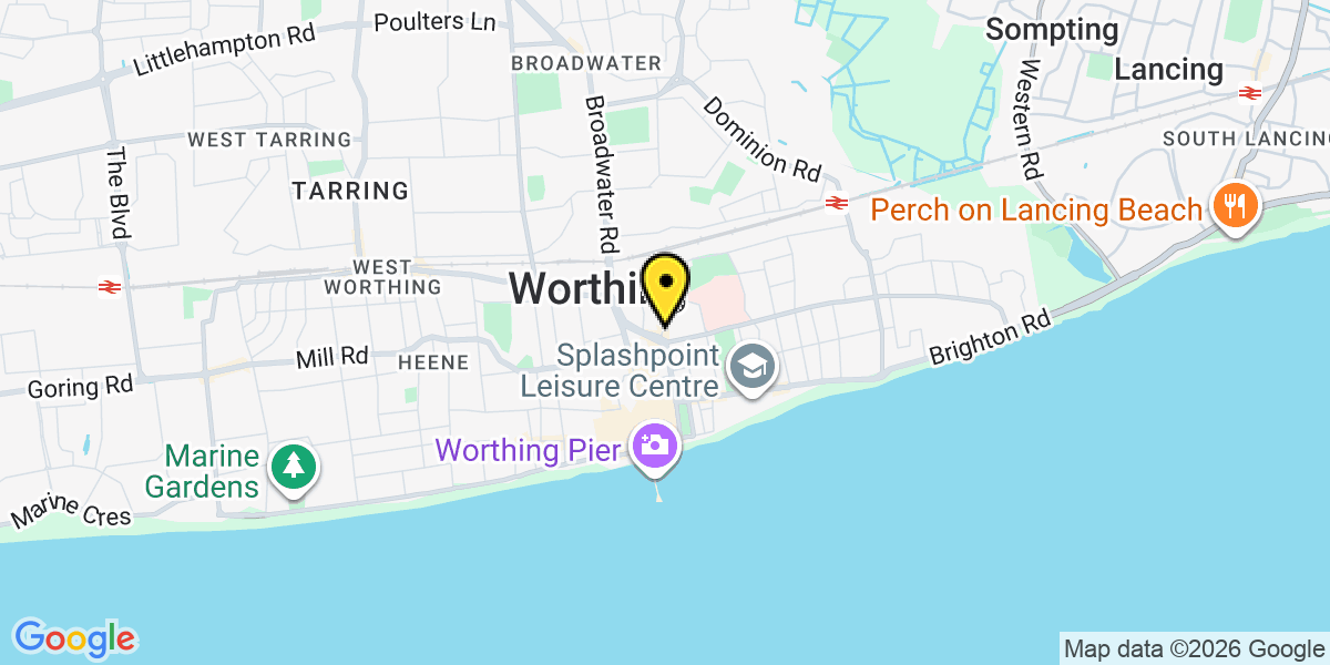 Map of Worthing High St
