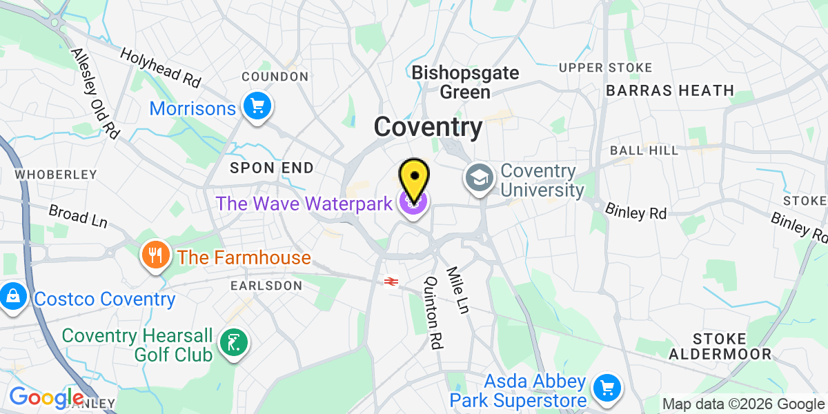 Map of Coventry Greyfriars Lane 01