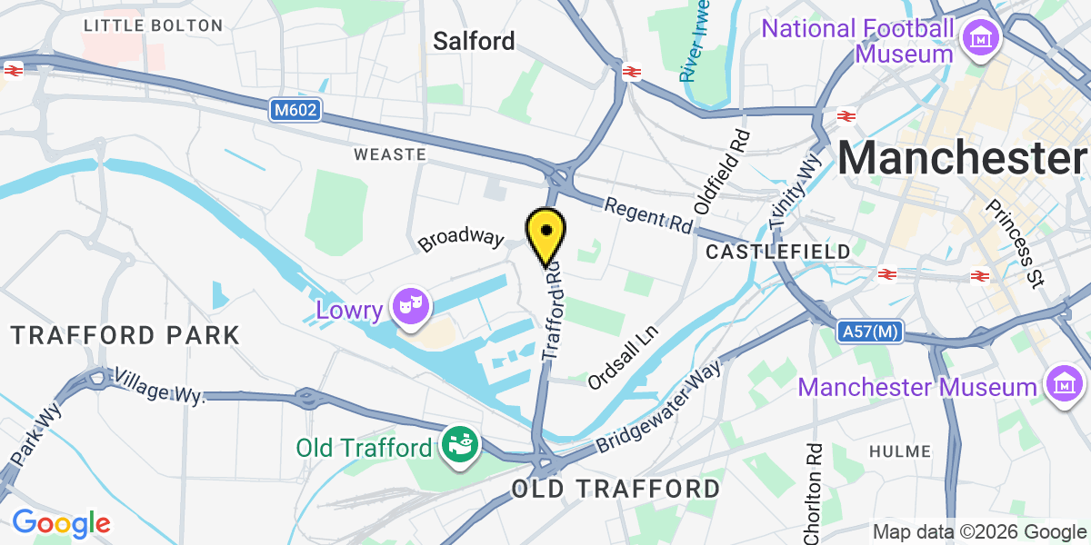Map of Salford King William St
