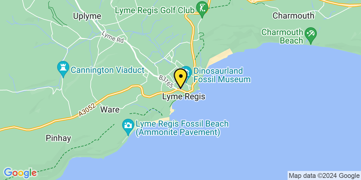Map of Lyme Regis Pitthouse