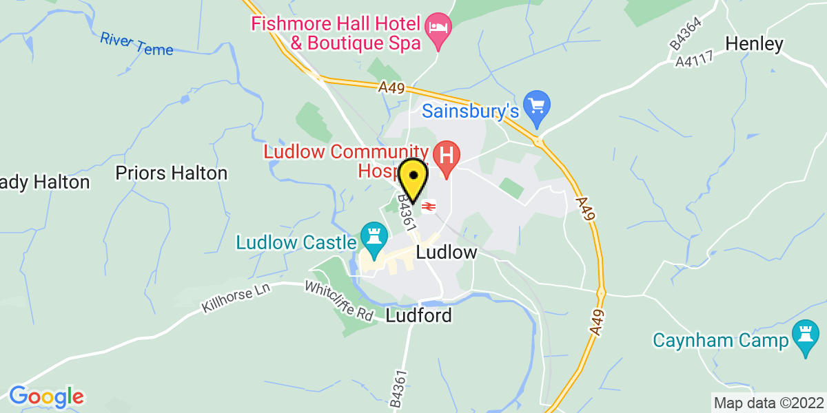 Map of Ludlow Station (TFW)