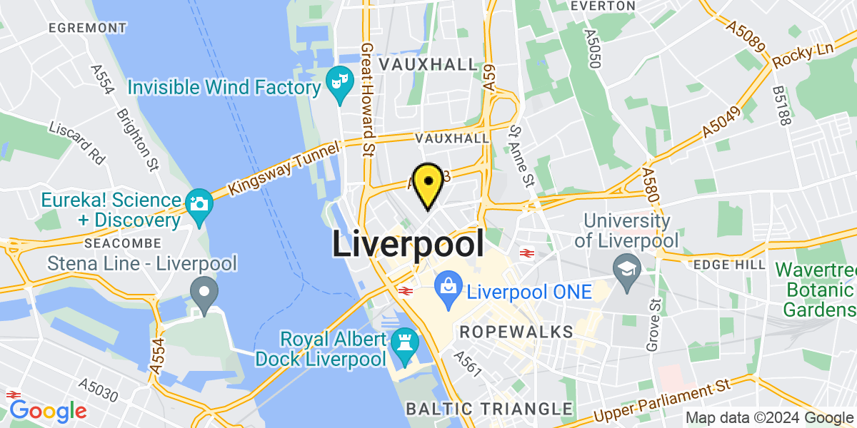 Map of Liverpool Smithfield